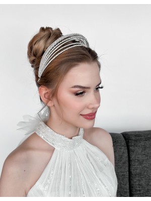 GEMMA ZİRKON TAŞLI SAÇ BANDI VE SAÇ AKSESUARI