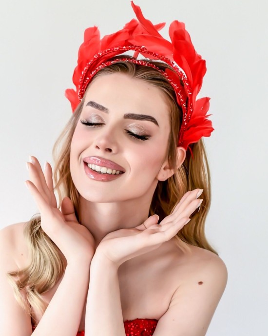 RED SHINE Kına Tacı ve Kına Saç Aksesuarı