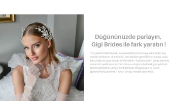 YÜZ ŞEKLİNE GÖRE GELİN SAÇI SEÇİMİ