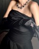 SATEN SİYAH ELDİVEN