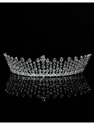 PRINCESS ZİRKON TAŞLI GELİN TACI
