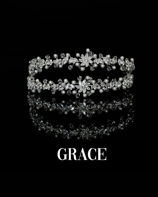 GRACE ZİRKON TAŞLI SAÇ BANDI VE SAÇ AKSESUARI