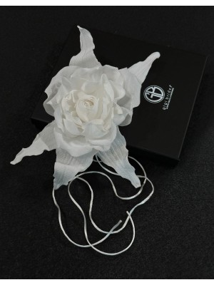 CHOKER FIORELLA KUMAŞ ÇİÇEK