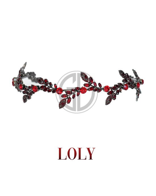 LOLY Zirkon Taşlı Kına Tacı ve Kına Saç Aksesuarı LOLY Zirkon Taşlı Kına Tacı ve Kına Saç Aksesuarı