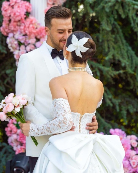 LILYUM KUMAŞ ÇİÇEK SAÇ AKSESUARI