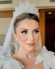 EMMA ZİRKON TAŞLI GELİN TACI