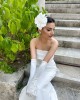 LUCIELLE KUMAŞ ÇİÇEKLİ SAÇ BANDI