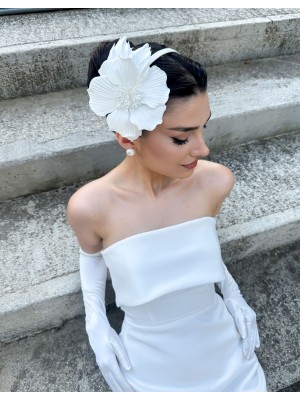 LUCIELLE KUMAŞ ÇİÇEKLİ SAÇ BANDI