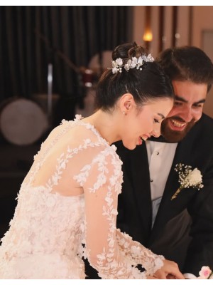 GRACELLA ÇİÇEKLİ SAÇ AKSEUSARI