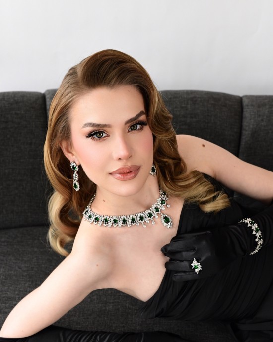 EMERALD PIRLANTA MONTUR ZİRKON TAŞLI SET EMERALD PIRLANTA MONTUR ZİRKON TAŞLI SET