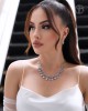 ACRUX PIRLANTA MONTUR GÜMÜŞ ZİRKON TAŞLI SET
